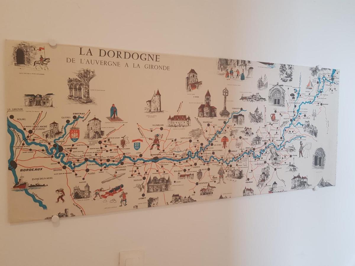 11 - Tres Joli 2 Pieces Tout Equipe Pour 1 A 5 Personnes, Vue Sur Parc Arbore, Parking Privatif Gratuit, Grand Fourgon Possible, Tout Le Linge De Maison Est Fourni Razac-sur-lʼIsle Exteriér fotografie